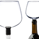 Illustration for article titled Guzzle Buddy Turns Wine Bottles Into Wine Glasses So You Can Sip Without Shame